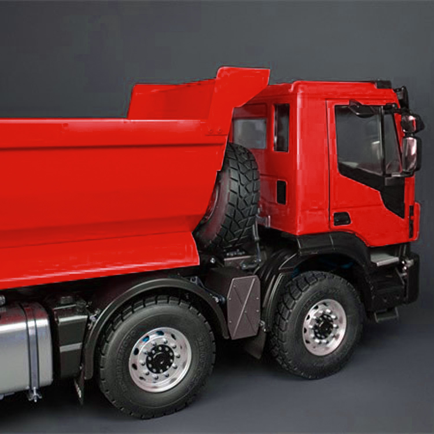 Rc Hobby Dump Truck - 8x4 масштаб 1/14 гидравлический радиоуправляемый самосвал