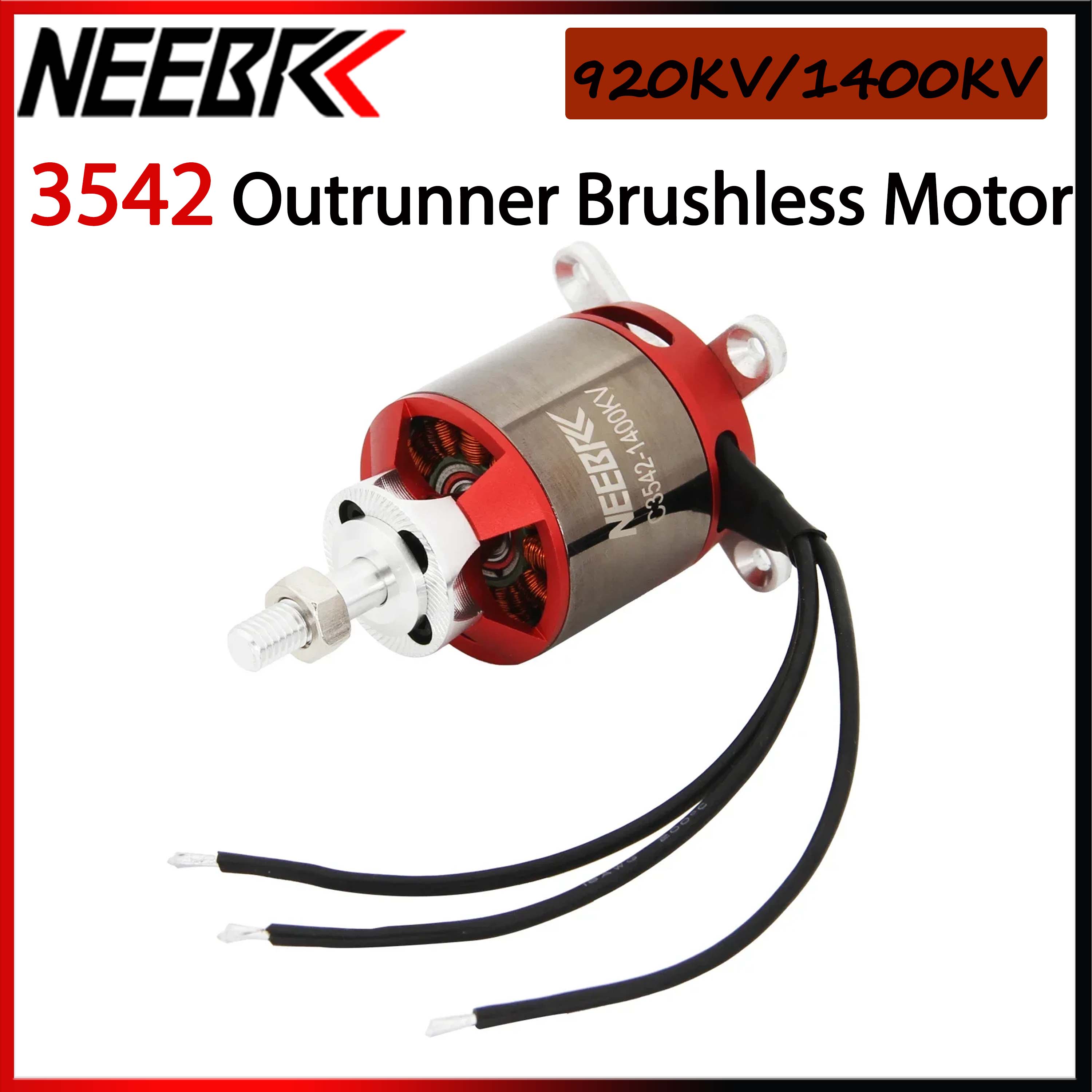 Rc Plane Hobby Zone - 1/2/4 шт. 3542 920KV 1400KV Outrunner
