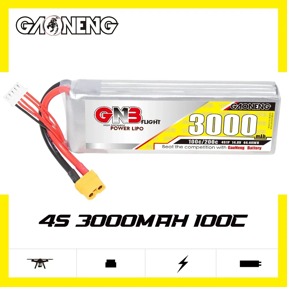 Rc Hobby Models - GAONENG GNB 3000 мАч 4S 100C