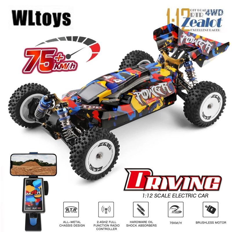 Rc Hobby World - WLtoys 124017 124007 75 км/ч RTR
