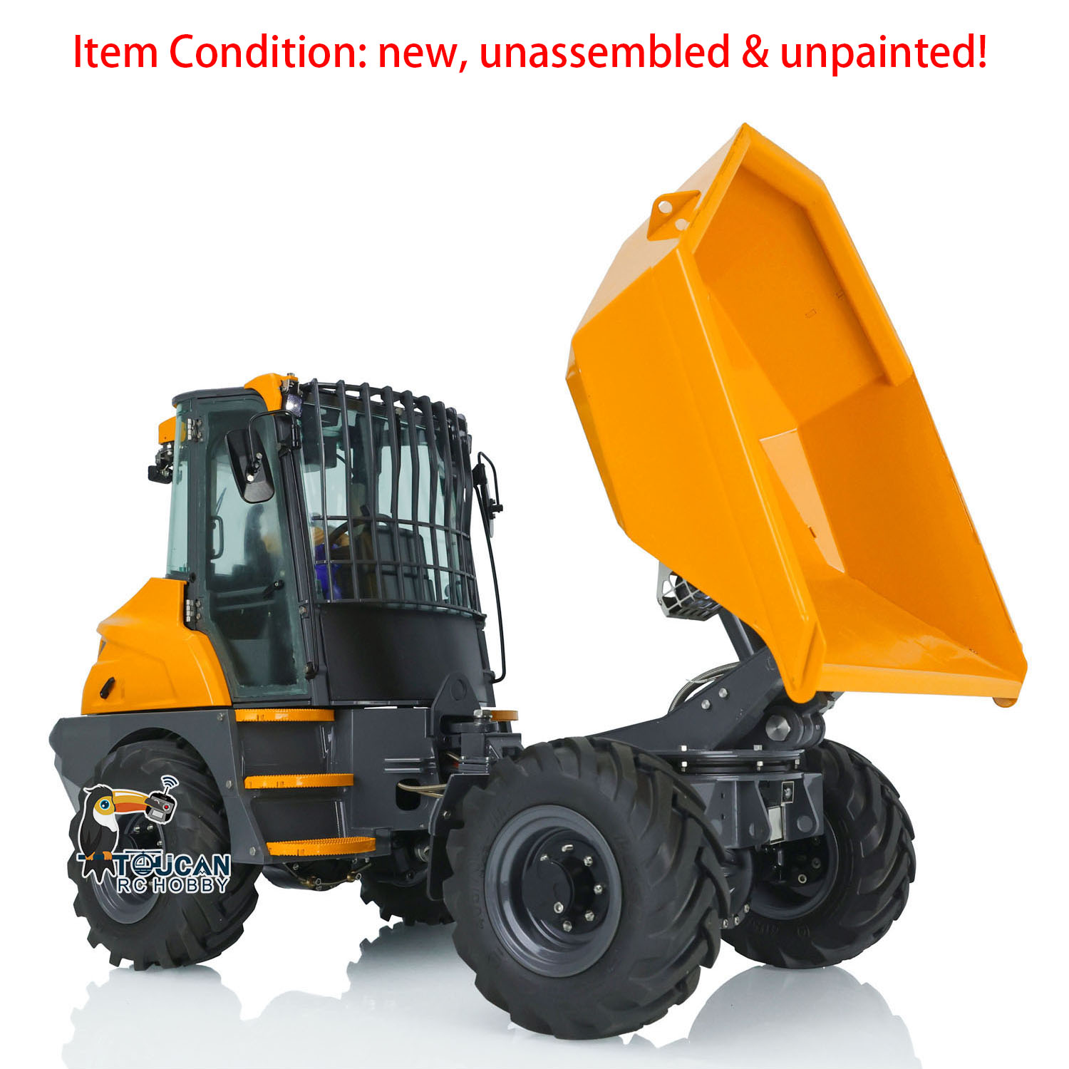 Rc Hobby Dump Truck - Игрушечный радиоуправляемый гидравлический самосвал LESU 1/14