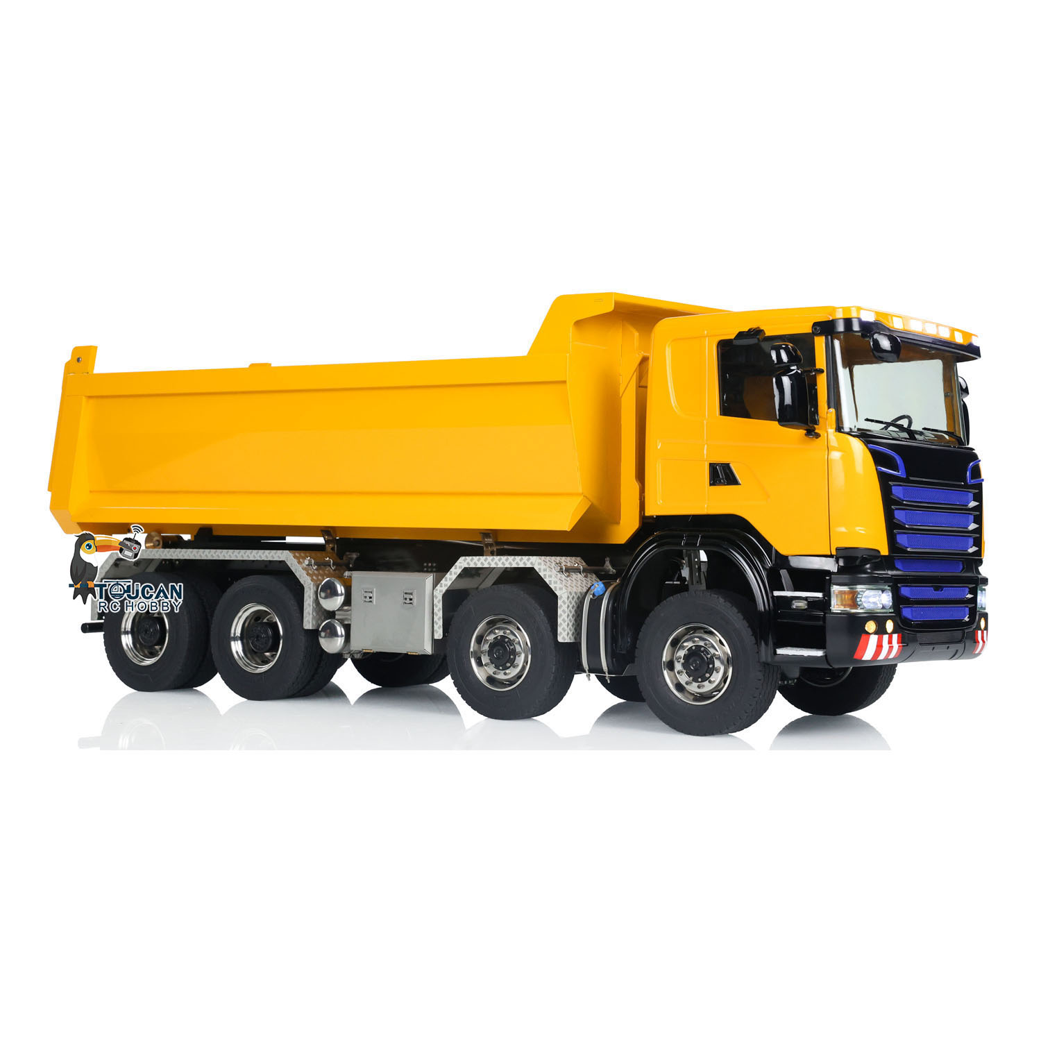 Rc Hobby Dump Truck - Металлический радиоуправляемый самосвал 8x8 1/14 с