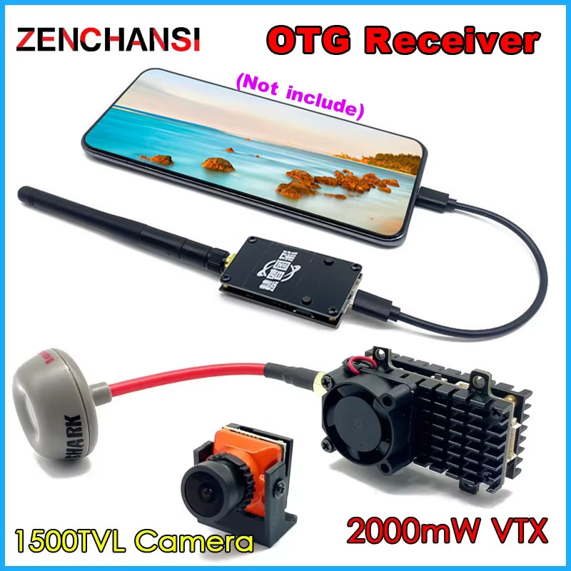 Rc Plane Hobby Zone - 5.8G 2000MW 48CH FPV Беспроводной передатчик