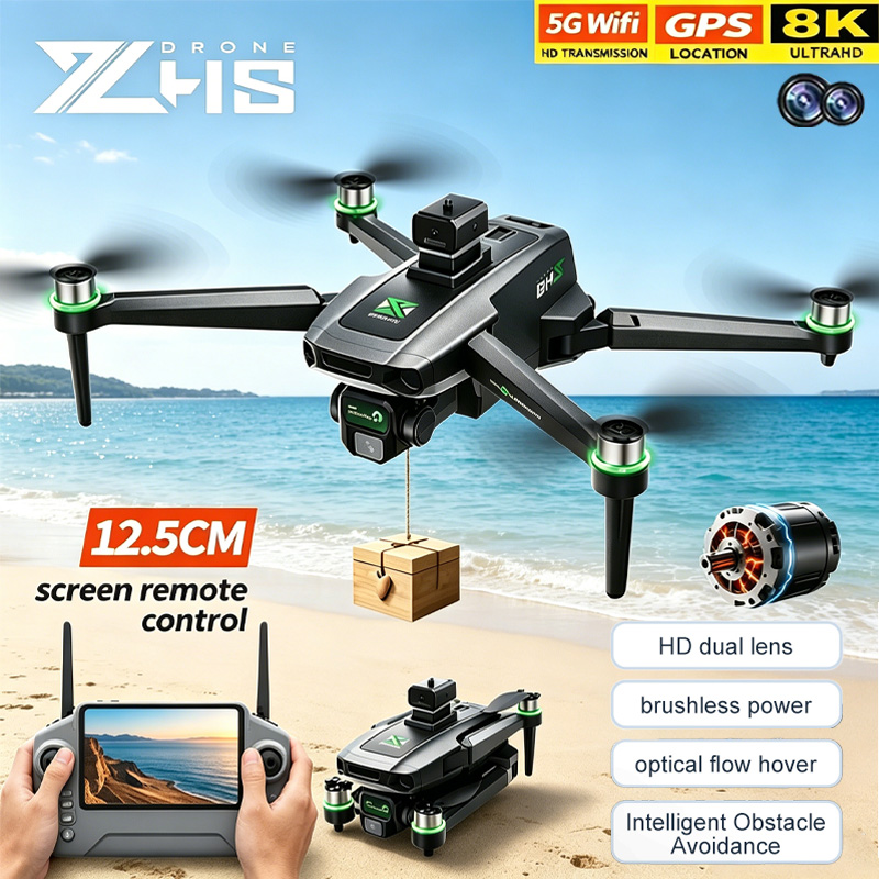 Rc Plane Hobby Zone - Профессиональный мини-дрон ZH8 с пультом управления,