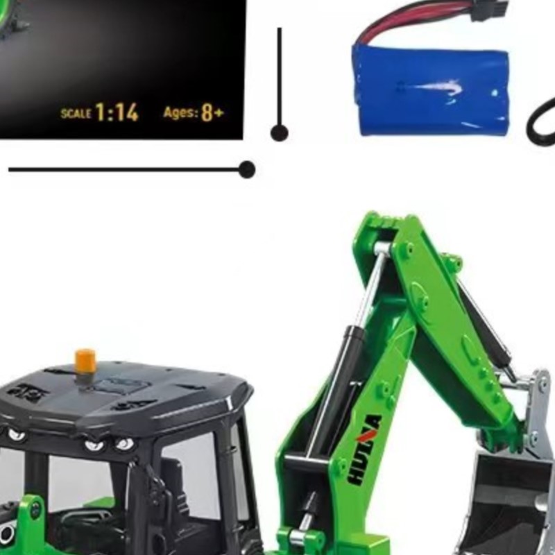 Rc Hobby Models - Распродажа в США: Радиоуправляемый экскаватор-погрузчик HUINA