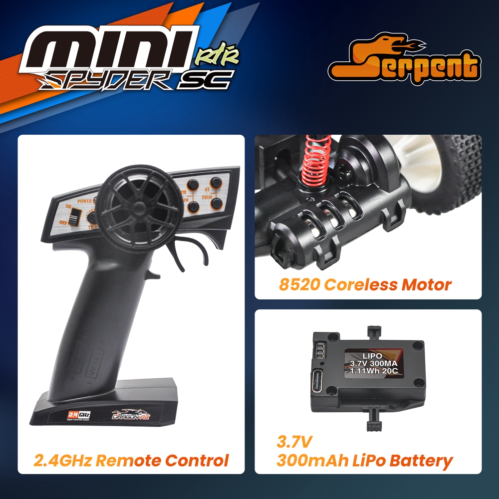 1/24 Serpent Mini RC Car с гир – обзор и цена Rc Hobby World