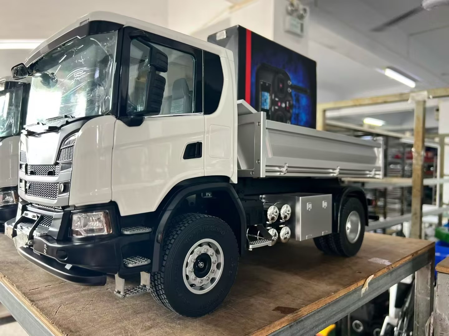 Радиоуправляемый самосвал Doub – обзор и цена Rc Hobby Dump Truck