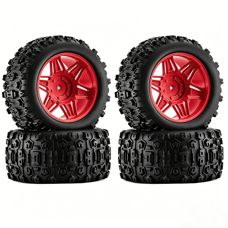 Комплект из 4 колес и шин для  – обзор и цена Rc Hobby Trucks