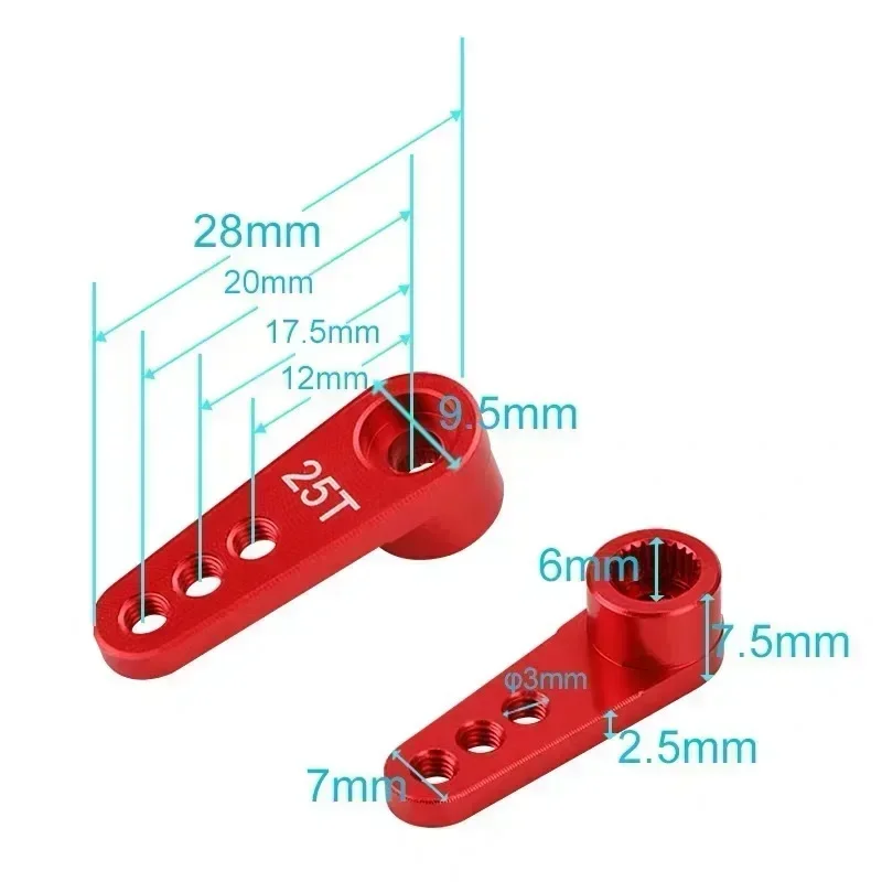 NEEBRC 25T Металлический серво – обзор и цена Rc Hobby Products