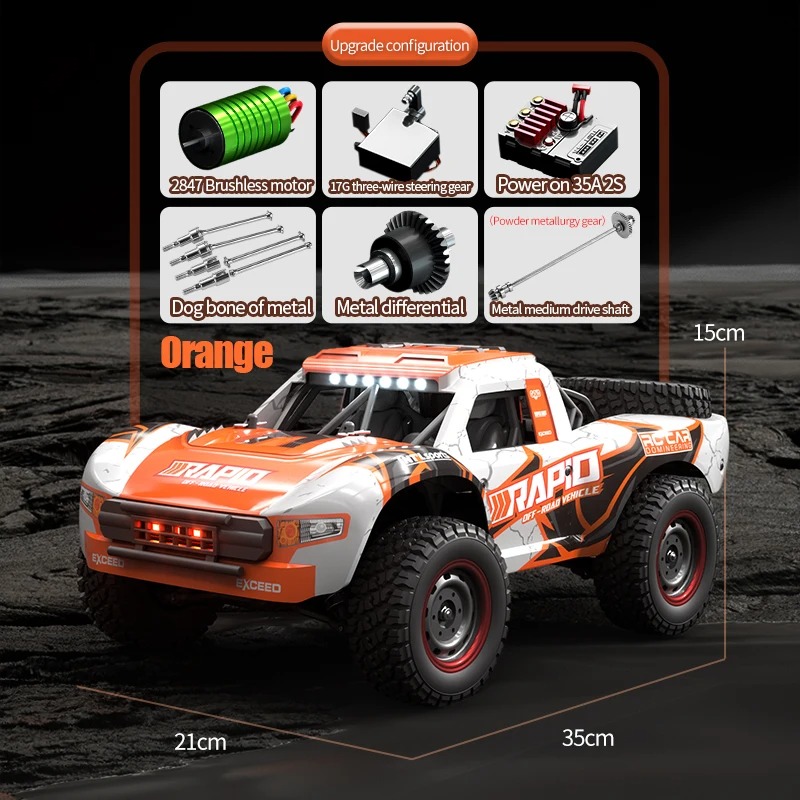 JJRC Q130 1:16 70 км/ч 4WD Рад – обзор и цена Rc Hobby World