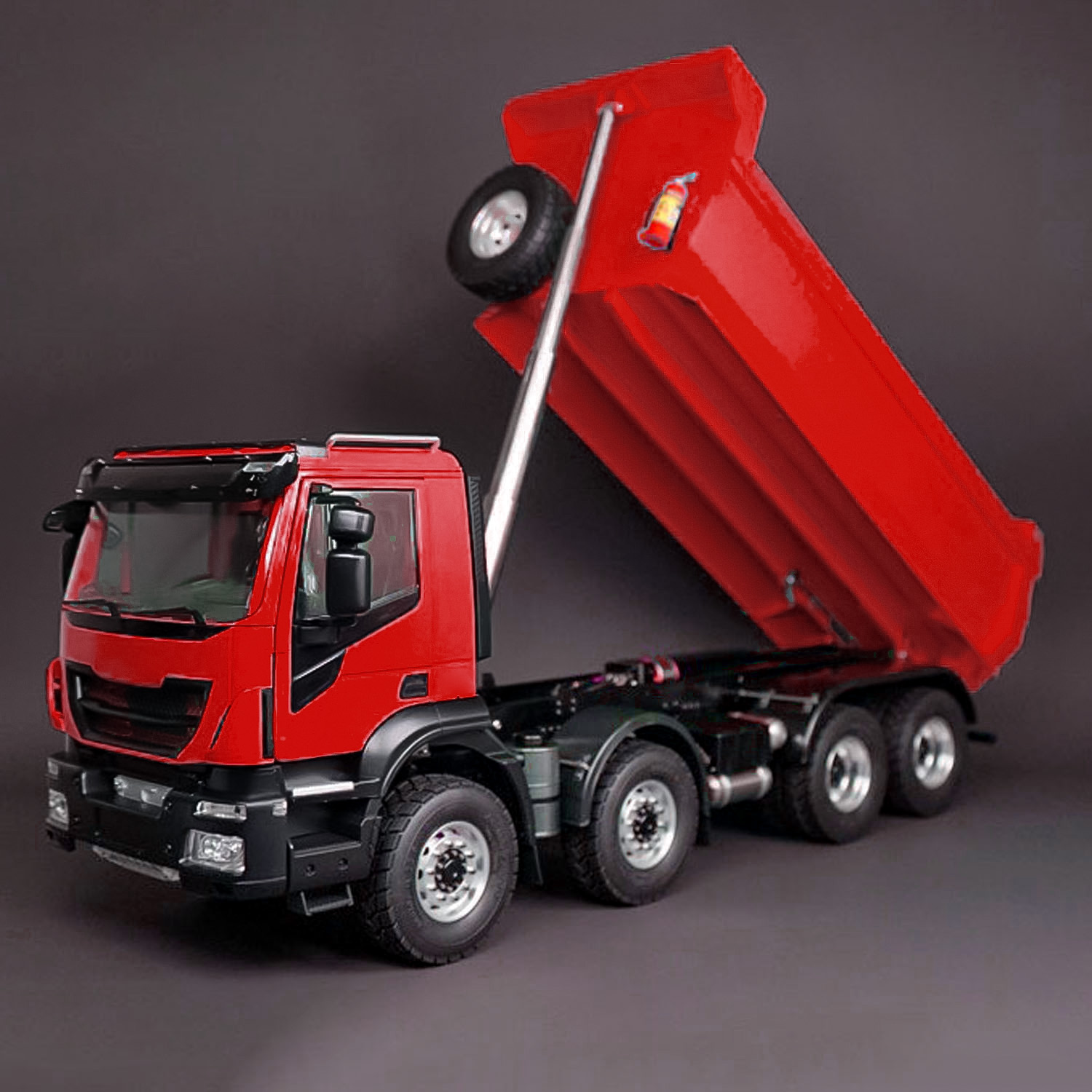 8x4 масштаб 1/14 гидравлически – обзор и цена Rc Hobby Dump Truck