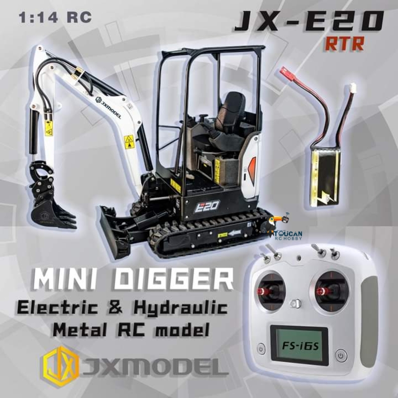 Радиоуправляемый мини-экскават – обзор и цена Rc Hobby Models